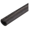 Tundra Pipe Insulation, 6 ft L, Polyolefin, Charcoal, 34, 12 in Pipe 50781T/PC12078TW